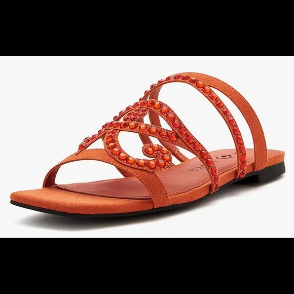 NWT Katy Perry Women's The Anat Slide Sandal, AVAILABLE IN MINT/ OR RED - Picture 8 of 10